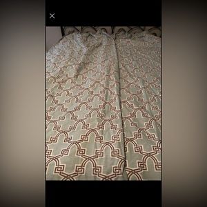 Custom made curtains/drapes 2 panels